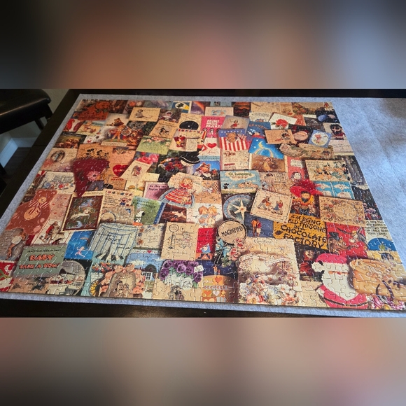 Vintage 1985 Springbok Hallmark Greeting Cards 1000 Piece Jigsaw Puzzle - EUC - Picture 2 of 7